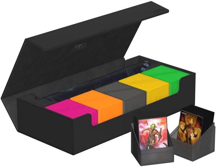 Produktbild Ultimate Guard Kartenbox XenoSkin Superhive 550+ Schwarz