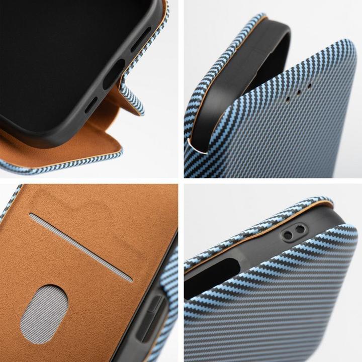 Image du produit OEM Back panel cover FOLIO Side Magnet book case for XIAOMI REDMI A3 blue (Xiaomi Redmi A3)