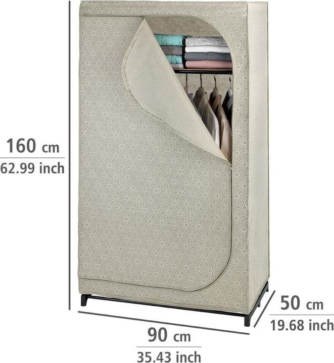 Actual product image Wenko Balance (90 x 50 x 160 cm)