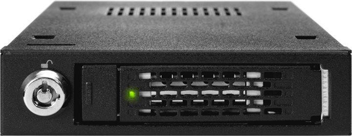 Produktbild Icy Dock MB991SK-B SATA Wechselrahmen fuer den Einbau in einen 8,89cm 3,5Zoll Schacht Eagle-Hook Verschlus...