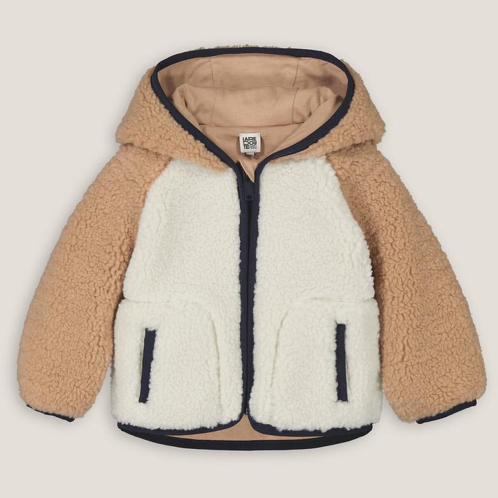 Immagine prodotto La Redoute Collections Giacca con cappuccio in pile Teddy (74)