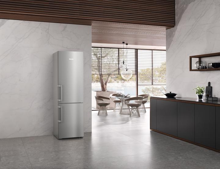 Immagine prodotto Miele Frigorifero/congelatore combinato KFN 4799 CDE in acciaio inox CleanSteel (371 l)