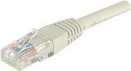 Produktbild Exertis Connect Patchkabel Cat. 5e, U/UTP, Kupfer, grau, 3.0 m Günstiges Patchkabel mit 20 Jahren (U/UTP, CAT5e, 3 m)