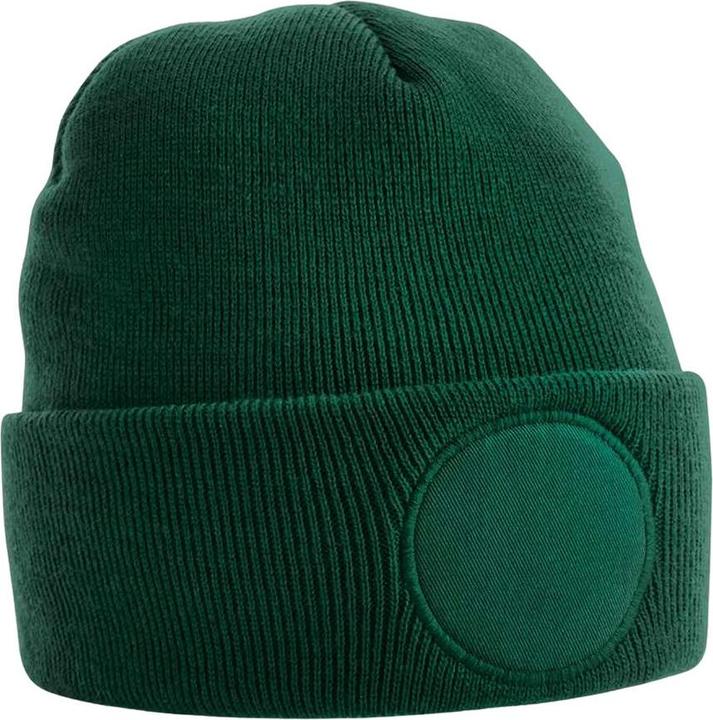 Produktbild Beechfield Runder Patch Beanie