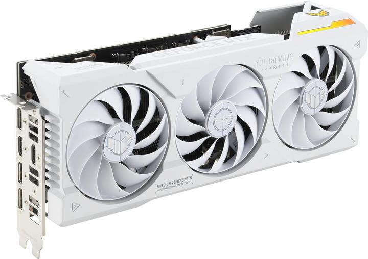Actual product image ASUS TUF-RTX4070TIS-O16G-WHITE-GAMING (16 GB)