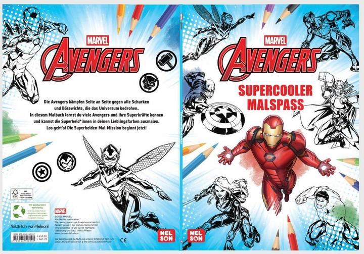 Produktbild Avengers: Supercooler Malspass