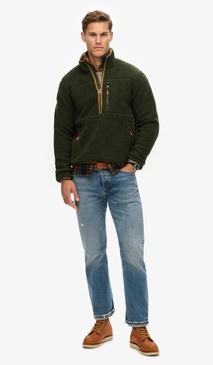 Immagine prodotto Superdry Outdoor Fleecejacke mit halbem Reissverschluss (S)