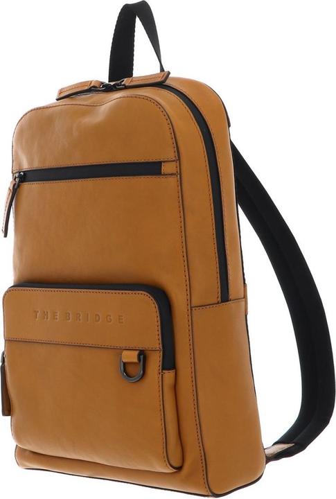 Image du produit The Bridge Damiano - Sac à dos en cuir, Curry