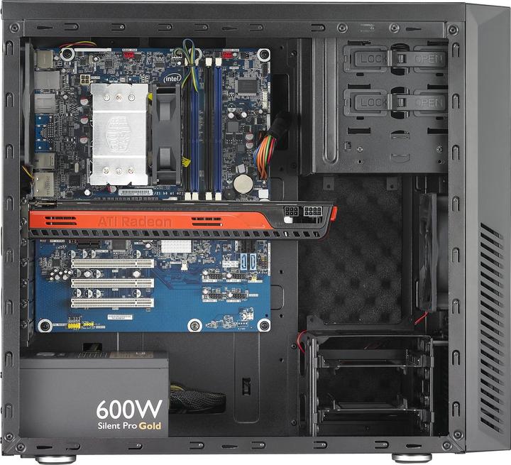 Produktbild Cooler Master Silencio 550 Matt (ATX, mATX)