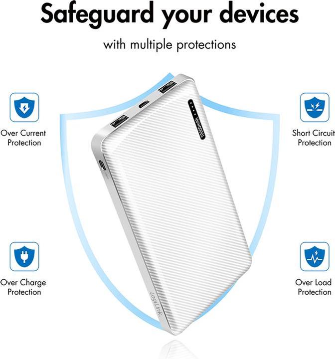 Actual product image LogiLink PA0328WRF (10000 mAh, 12 W, 12 Wh)