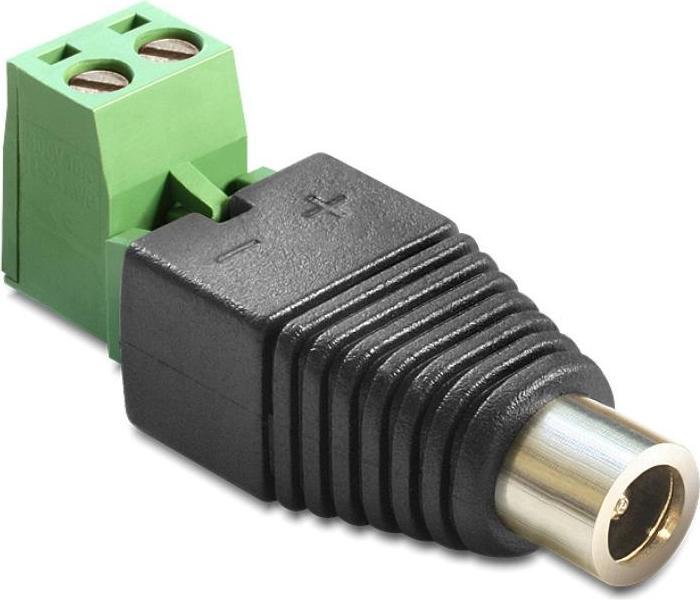 Produktbild Delock Adapter DC 2,1 x 5,5 mm male > Terminal Block