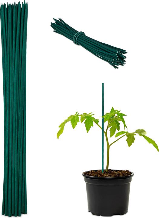 Actual product image Relaxdays 50x planting sticks (50 cm, 50 cm)