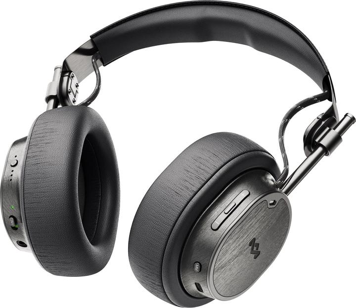Image du produit House of Marley Casque Bluetooth supra-auriculaire Exodus avec contrôle actif du bruit (ANC, 30 h, Filaire, Sans fil)
