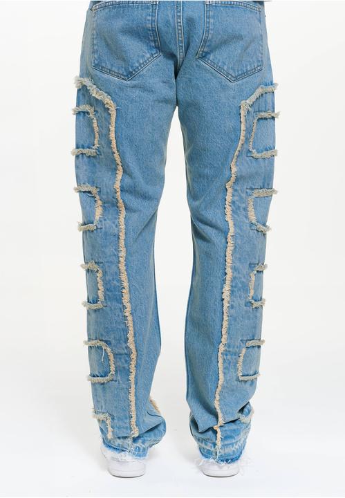 Immagine prodotto 2Y Studios Kosa Destroyed Straight Jeans - 184639 (32)