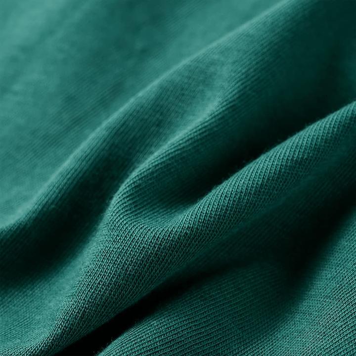 Immagine prodotto VidaXL Camicia a maniche lunghe per bambini verde 140,Materiale: 100 (140)