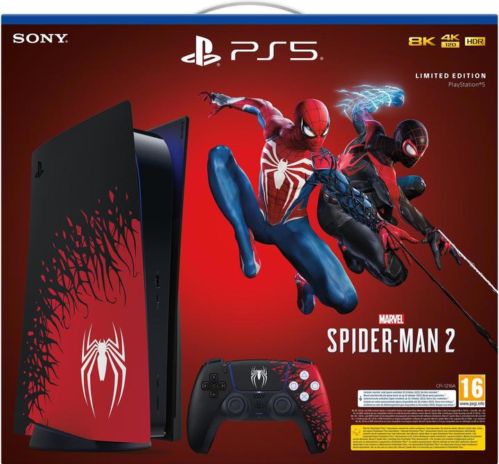 Immagine prodotto Sony Console PlayStation 5 - Pacchetto Marvel's Spider-Man 2 in edizione limitata