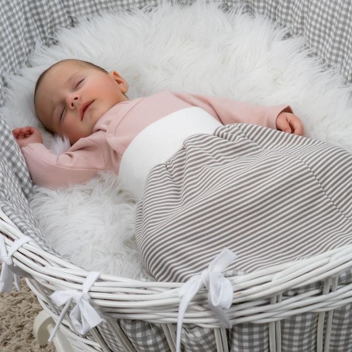 Produktbild La Loona LaLoona Baby-Bodys & Wickelbodys Wickelbody Langarm 6er Pack - Beere Grau - (62, 68)