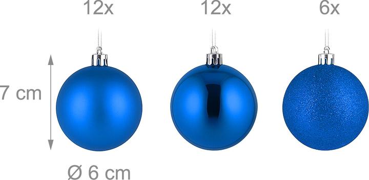 Immagine prodotto Relaxdays 30x palline-natale (30 -parte)
