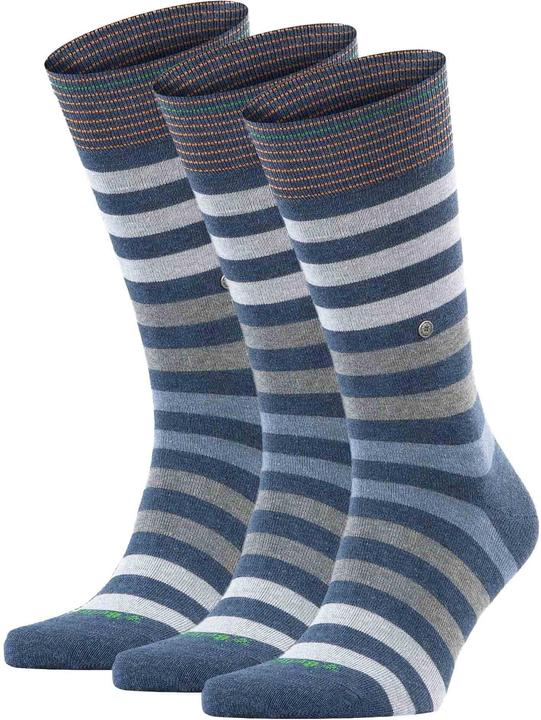 Burlington Socken Casual Bequem sitzend Blackpool - 20098 (3er Pack, 40 - 46)