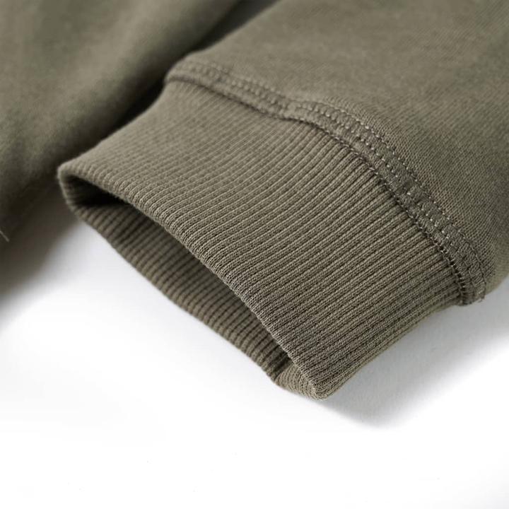 Immagine prodotto VidaXL Maglia con cappuccio da bambino kaki 116,Materiale: 92% cotone. 8 (116)