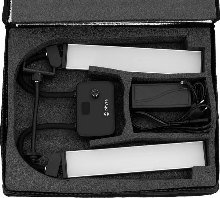 Image du produit Physa Lampe maquillage - LED - 40 W - 3200 - 5600 K - réglable en hauteur (éclairage de studio)
