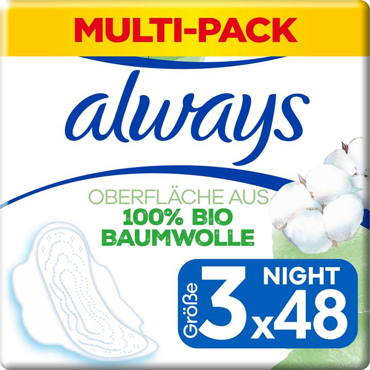 Always Cotton Protection (48 x, Assorbenti igienici)