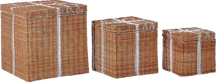 Produktbild Beliani Cadeau (3 x, 24 x 24 x 24 cm)