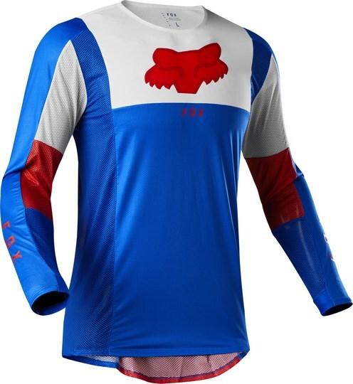 Fox Jersey 21 Airline Pilr Blu/Rd S (S)