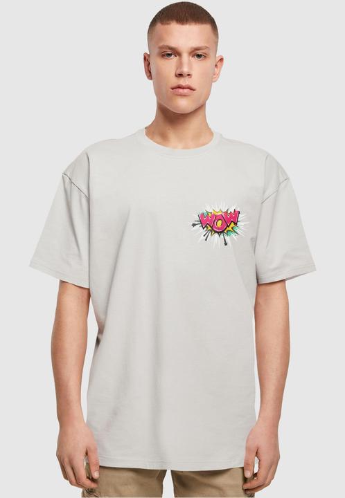 Actual product image Merchcode WOW Comic Heavy Oversized Tee - 116851 (XS)