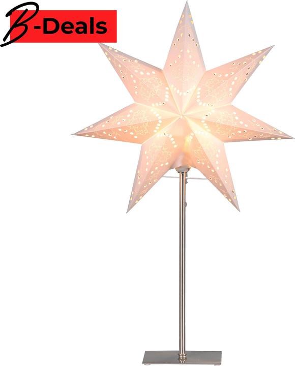 Produktbild Star Trading Fensterstern mit Beleuchtung | Weihnachtsdeko Fenster Beleuchtet| Weihnachtsdeko Innen
