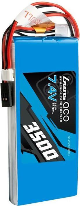 Actual product image Gens Ace GEA35002SRXFJ Radio-Controlled (RC) model part/accessory Battery (7.40 V, 3500 mAh)