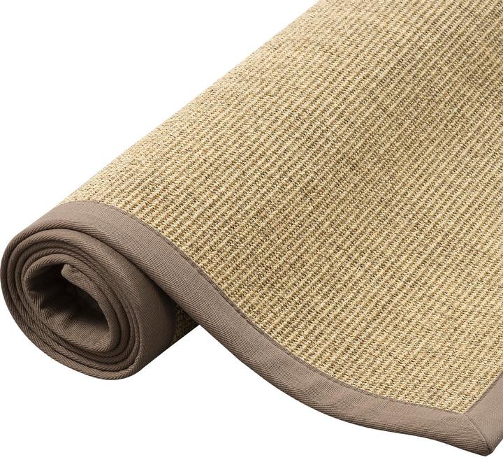 Actual product image Pergamon Sisal carpet Natura Classic with border (120 x 170 cm)