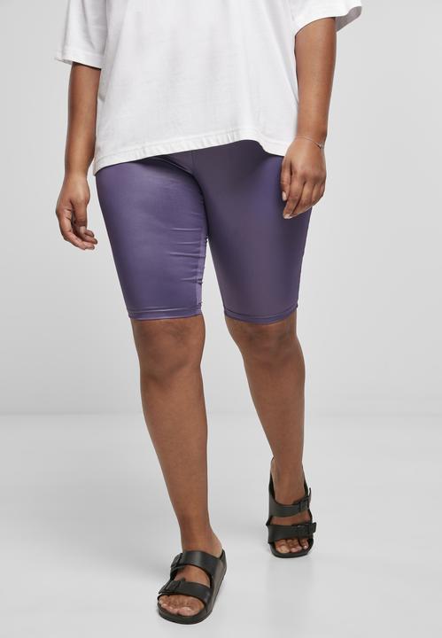Immagine prodotto Urban Classics Pantaloncini da ciclista in similpelle da donna (4XL)