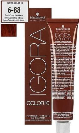Image du produit Schwarzkopf Professional Couleur de cheveux Igora Color10 (6-88 Blond foncé rouge extra rouge foncé)