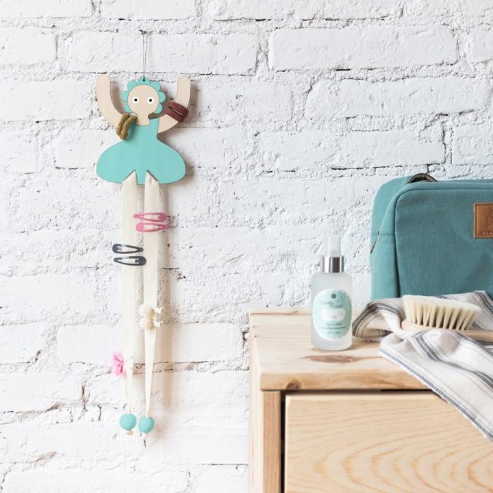 Image du produit Tresxics Flor Poupée Porte-Cheveux Kit DIY, Bleu Foncé