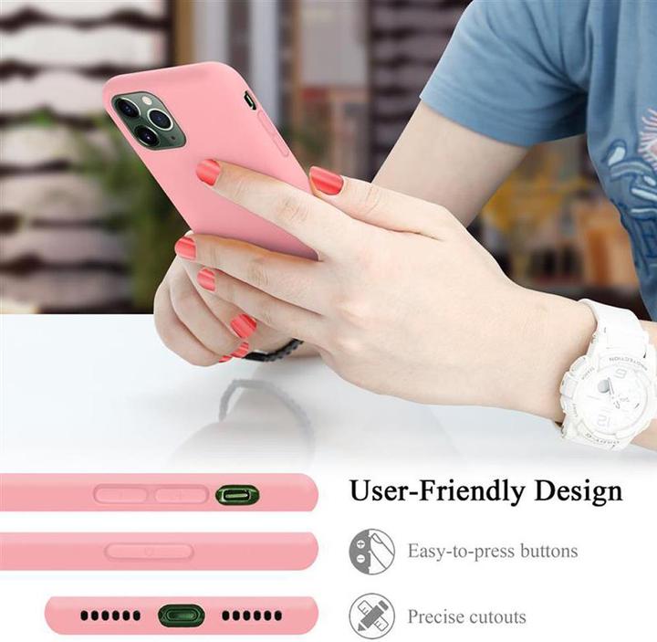 Productafbeelding Cadorabo TPU Liquid Silicone Case Cover (Apple iPhone 11 Pro Max)