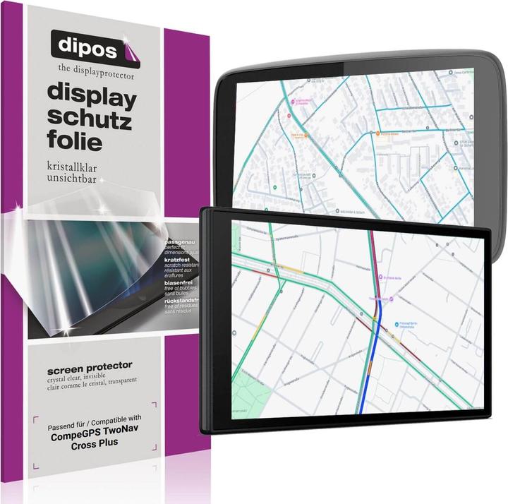 Image du produit Dipos Film de Protection d’écran Crystalclear pour CompeGPS TwoNav Cross Plus