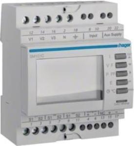 Hager HAG SM101C multimeter for top hat rail with RS485
