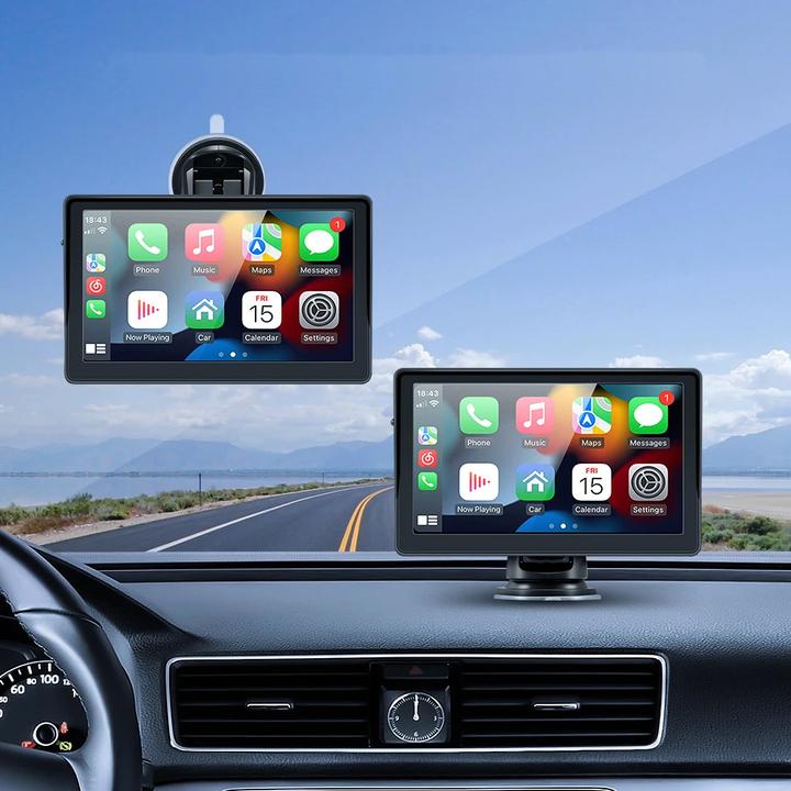Novidarte Wireless Carplay für Auto 7.1 Zoll (Android car, Apple Carplay)