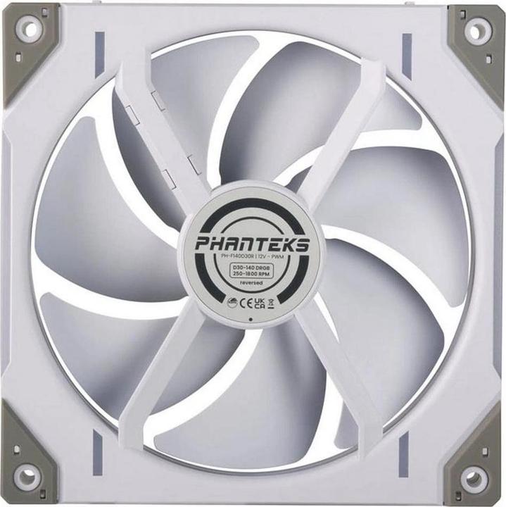 Actual product image Phanteks D30 PWM Reverse Airflow (140 mm, 3 x)