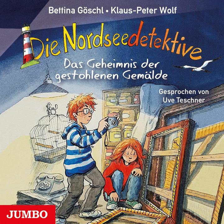 Produktbild Jumbo Die Nordseedetektive. Das Geheimnis der gestohlenen Gemälde, Audio-CD (Bettina Göschl, Klaus-Peter Wolf, Deutsch)