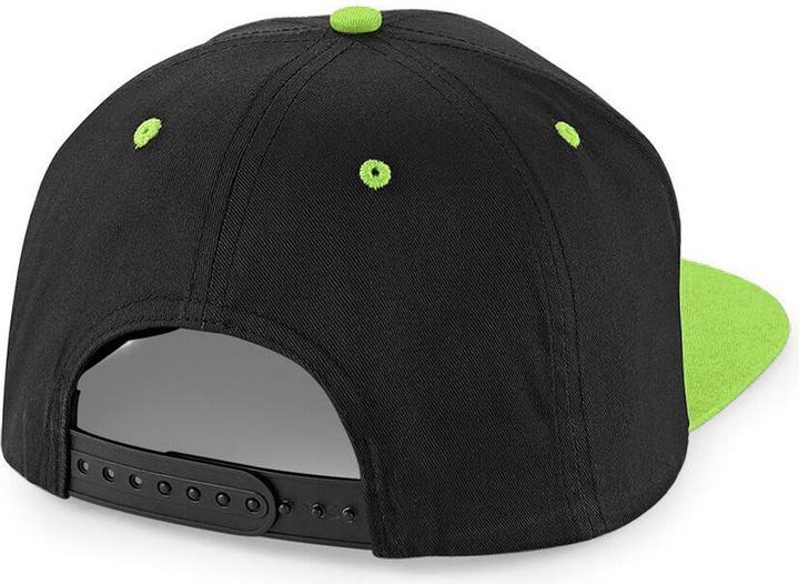 Actual product image Beechfield 5 Panel Contrast Snapback Cap (2 Piece Pack) (One size)