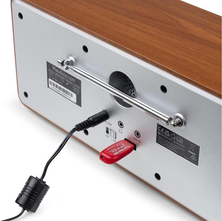Produktbild Audizio Internetradio (FM, Internetradio, DAB+, WLAN, Bluetooth)