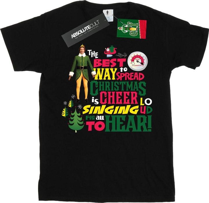 Elf Christmas Cheer TShirt Mädchen