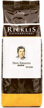 Immagine prodotto RickliS Kaffeerösterei Don Ernesto (250 g, Arrosto scuro)