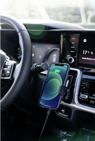 Produktbild Ansmann KFZ-USB-Ladegerät Induktions-Ladegerät WiLine 15 1 A / 5 W / 1 Port (15 W)