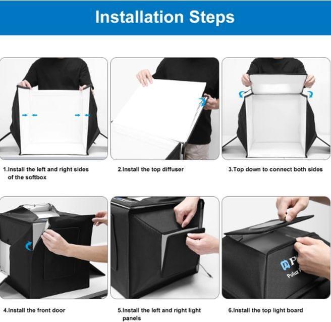 Produktbild Puluz Folding Studio Shooting Tent Soft Box (Aufnahmebox)