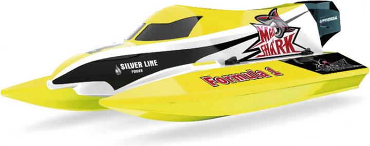 Actual product image Joysway Mad Shark F1 V3 2.4G RTR Brushed Yellow