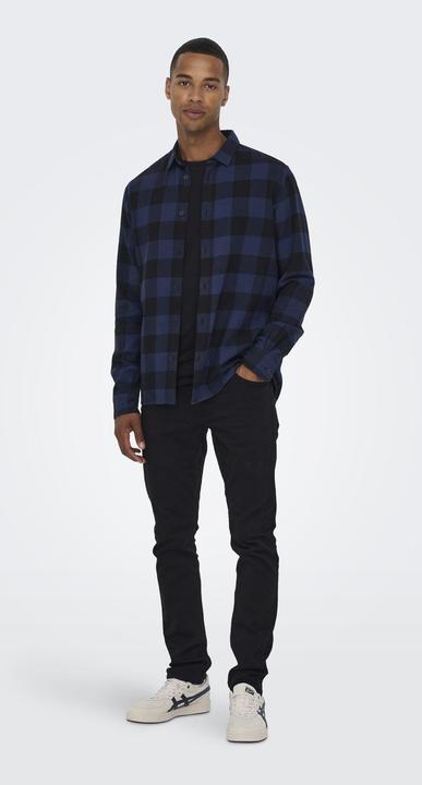 Immagine prodotto Only & Sons Kariertes Langarmhemd (XS)