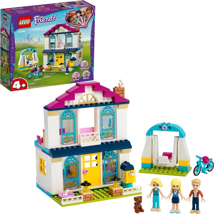 Produktbild LEGO Stephanies Familienhaus (41398, LEGO Friends)